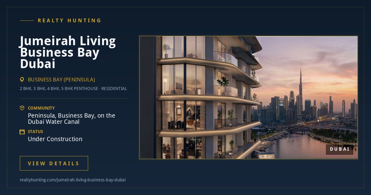 Jumeirah Living Business Bay Dubai — photo 2