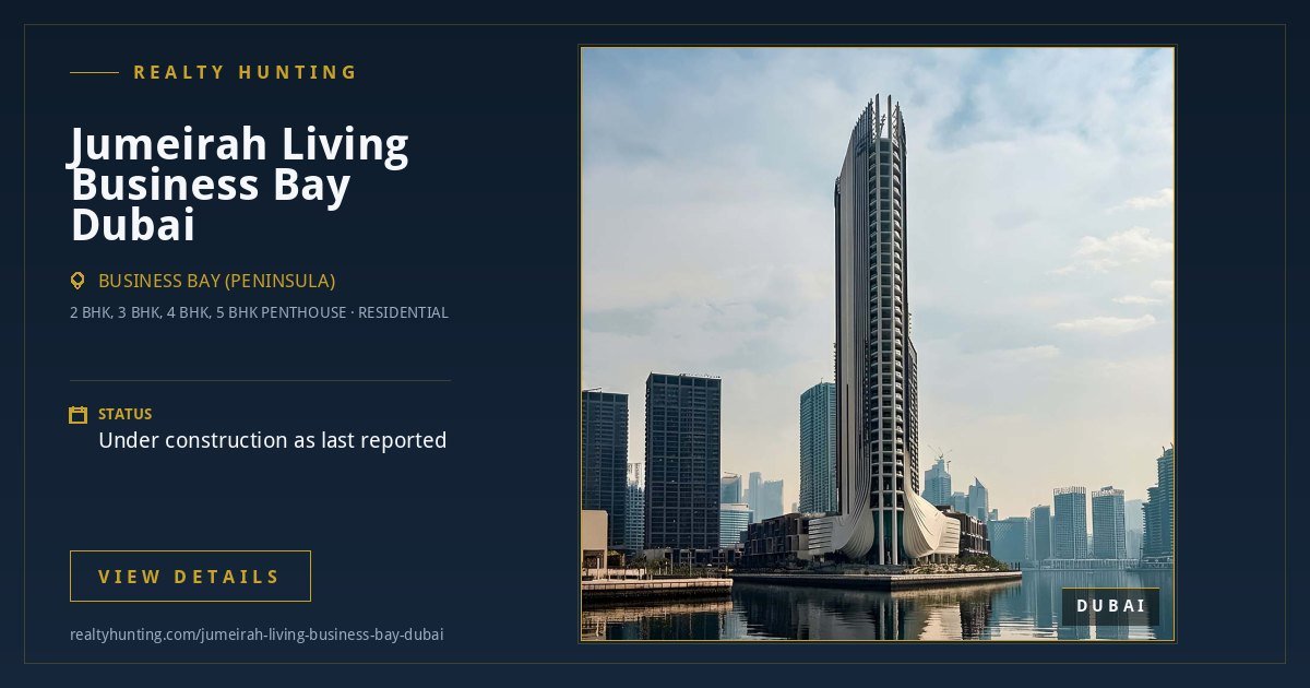 Jumeirah Living Business Bay Dubai — photo 3