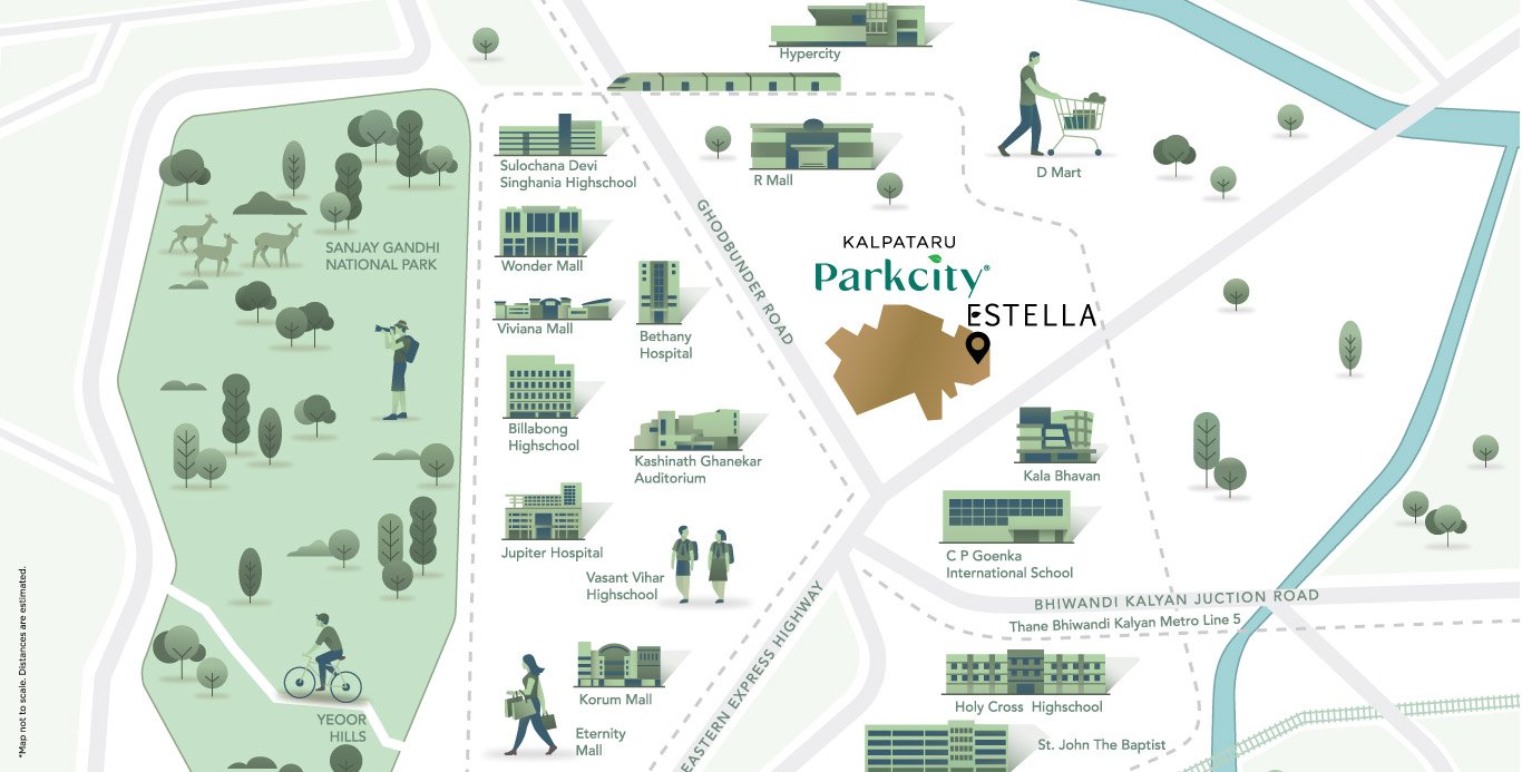 Kalpataru Parkcity Estella Kolshet Road Thane West — photo 2
