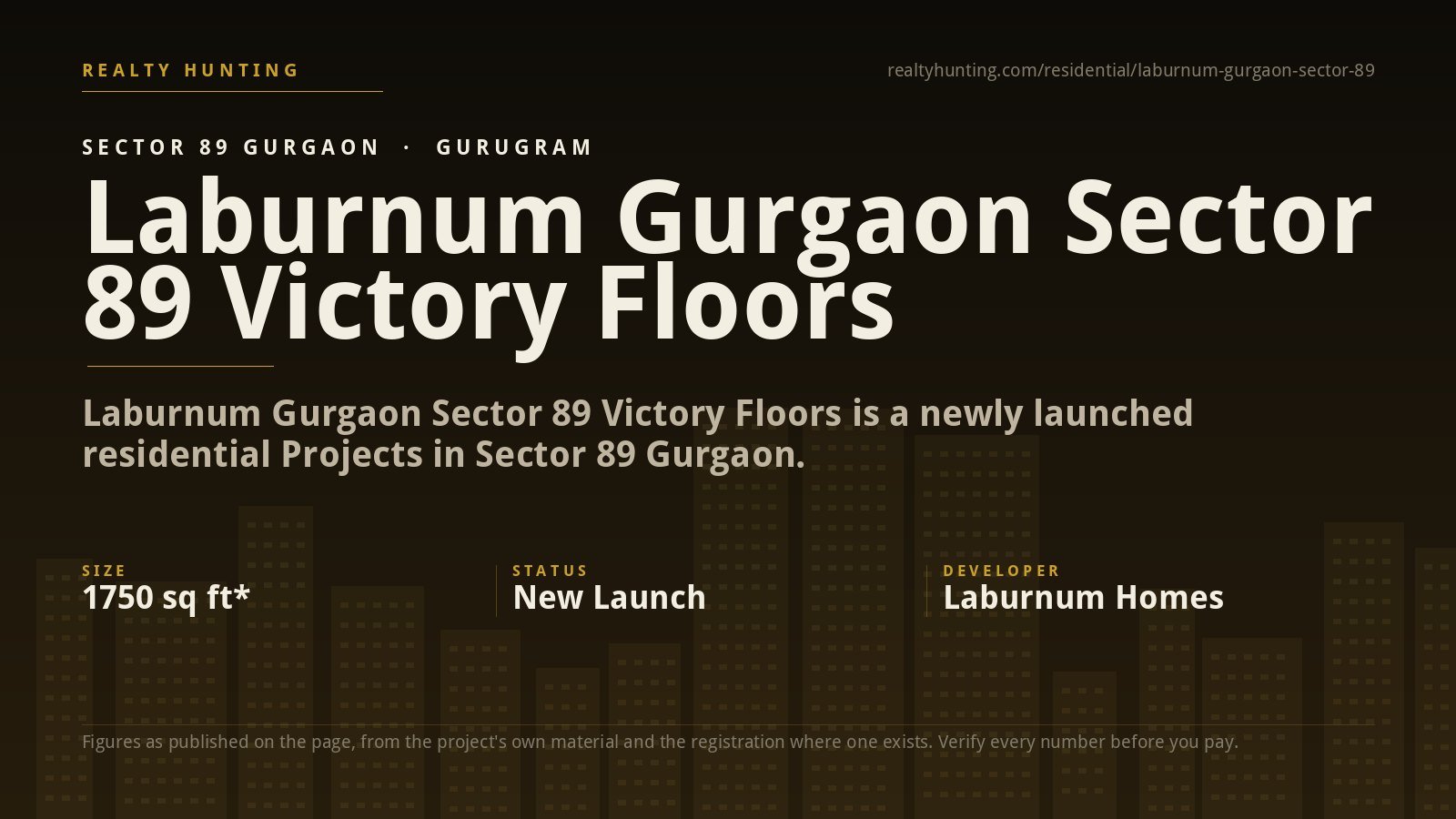 Laburnum Gurgaon Sector 89 Victory Floors