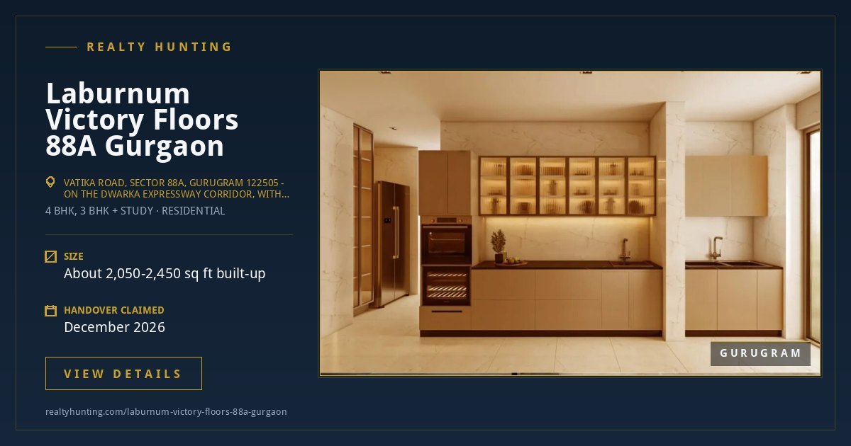 Laburnum Victory Floors 88A Sector 88A Gurgaon — photo 2