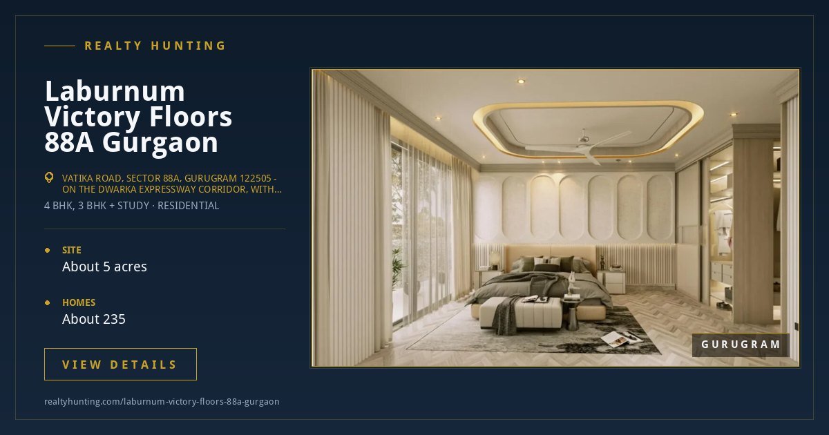 Laburnum Victory Floors 88A Sector 88A Gurgaon — photo 4