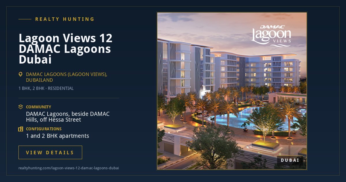 Lagoon Views 12 DAMAC Lagoons Dubai