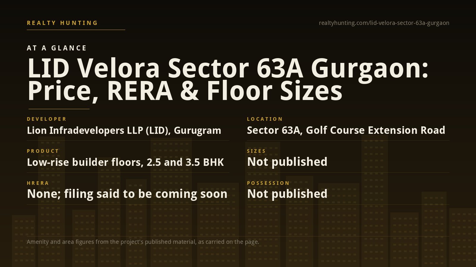 LID Velora Sector 63A Gurgaon — photo 2