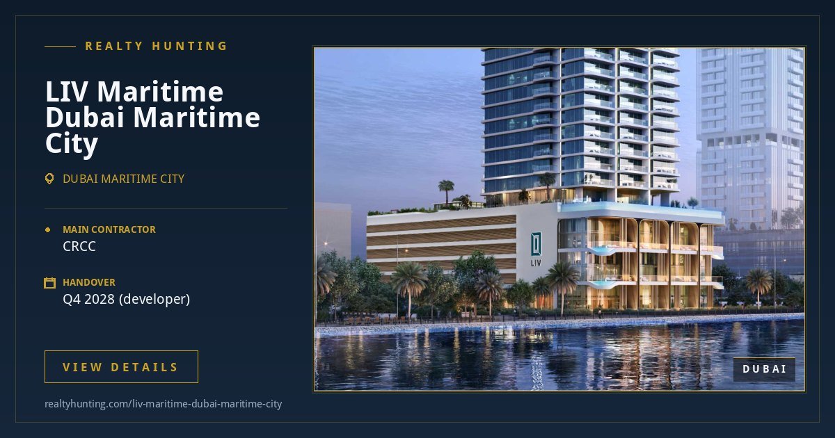 LIV Maritime Dubai Maritime City Dubai — photo 2
