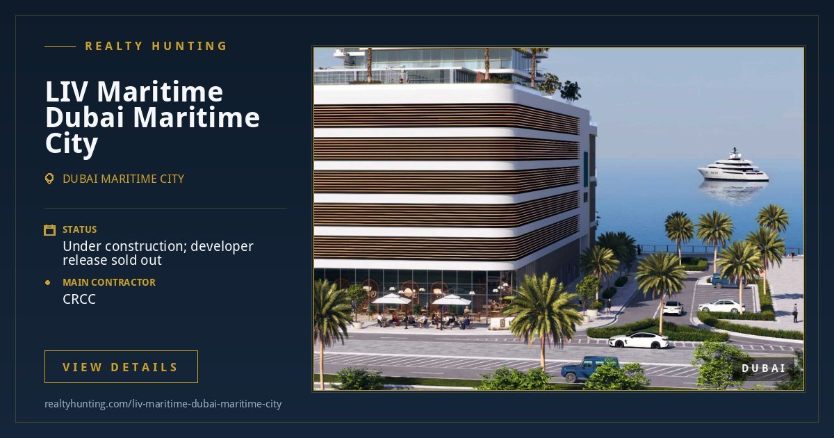 LIV Maritime Dubai Maritime City Dubai — photo 3