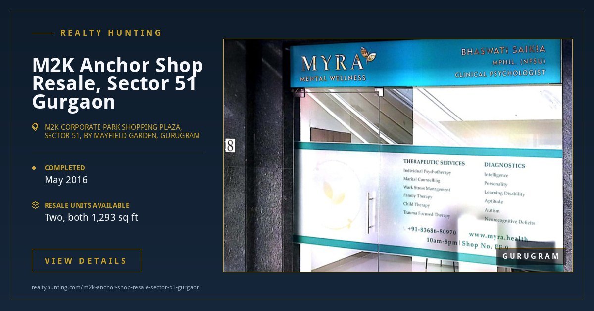 M2K Anchor Shop Resale, Sector 51 Gurgaon — photo 3