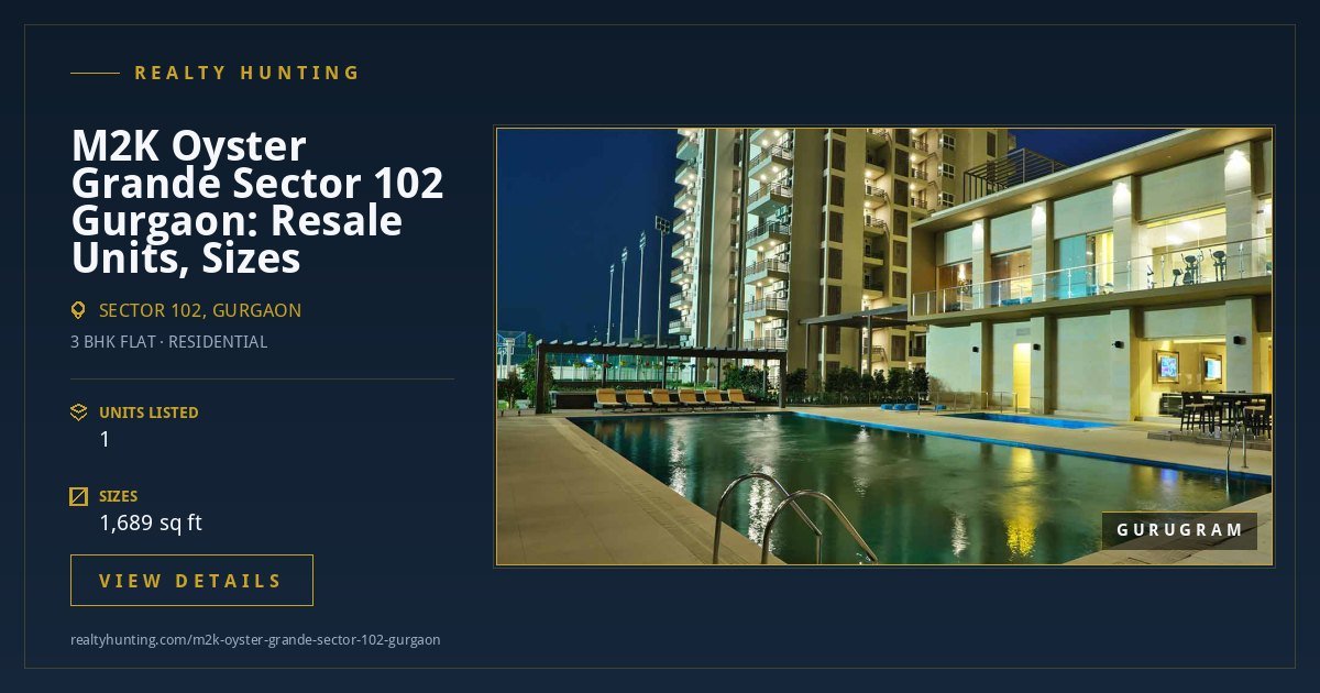 M2K Oyster Grande Sector 102 Gurgaon — photo 4