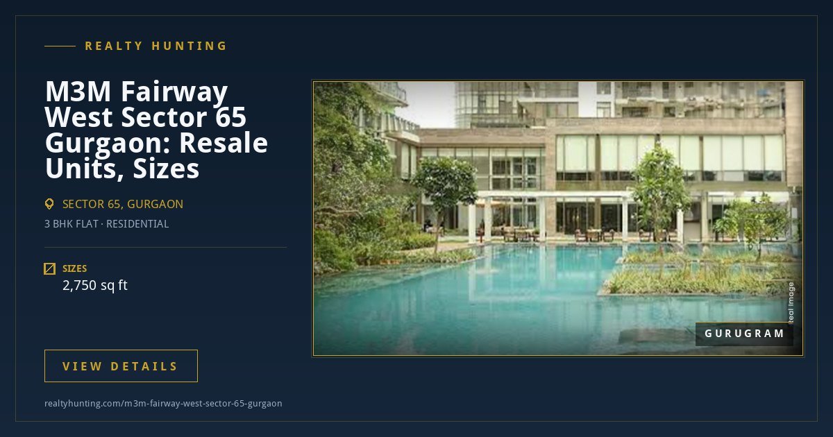 M3M Fairway West Sector 65 Gurgaon — photo 2