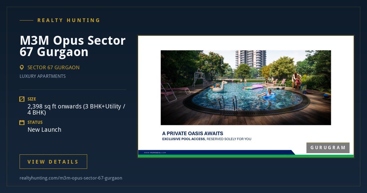 M3M Opus Sector 67 Gurgaon — photo 4