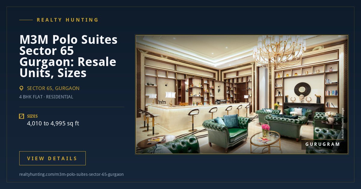 M3M Polo Suites Sector 65 Gurgaon — photo 2