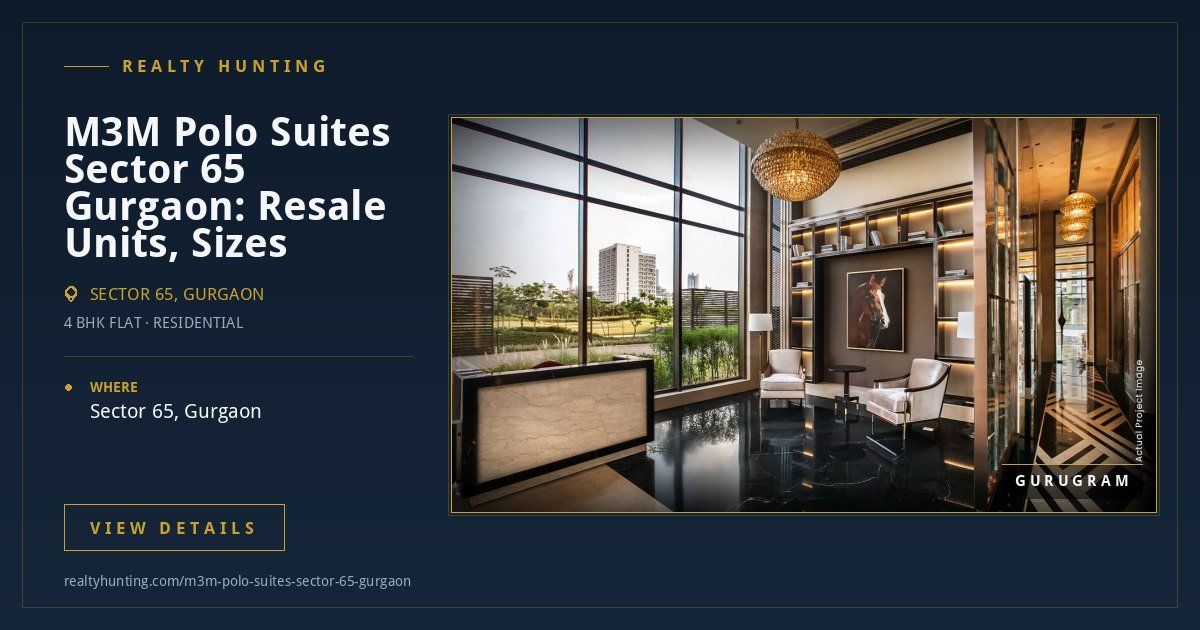 M3M Polo Suites Sector 65 Gurgaon — photo 3