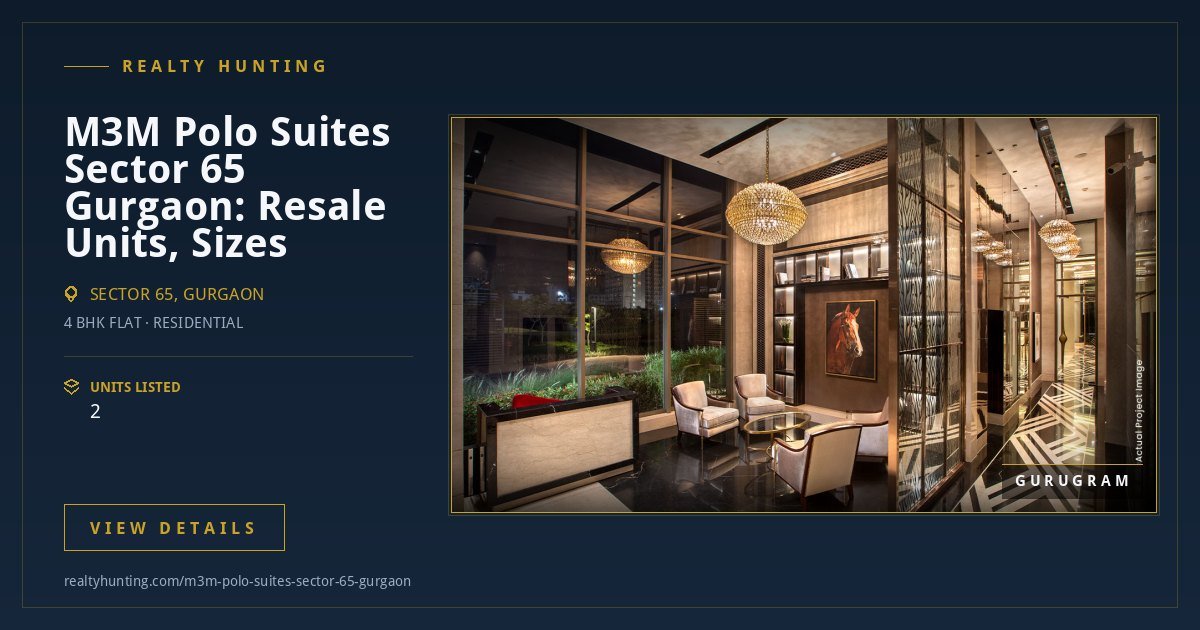 M3M Polo Suites Sector 65 Gurgaon — photo 4