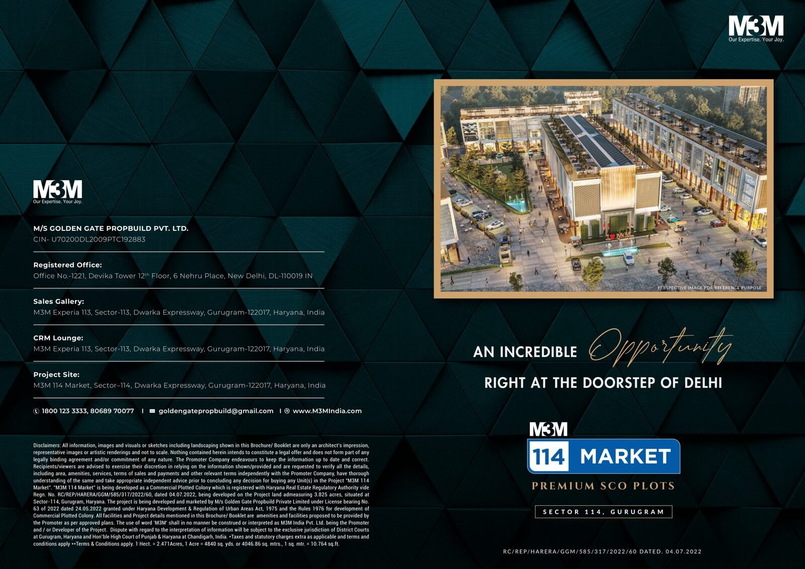 M3M SCO 114 Sector 114 Gurgaon - M3M 114 Market — photo 3