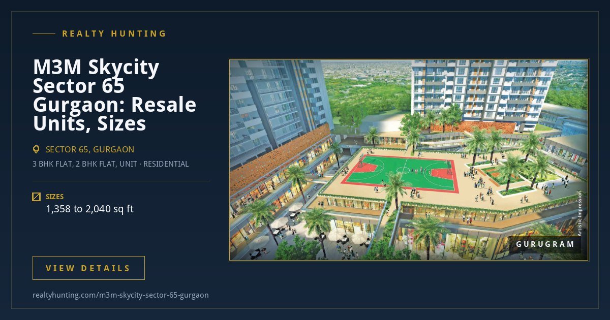 M3M Skycity Sector 65 Gurgaon — photo 2
