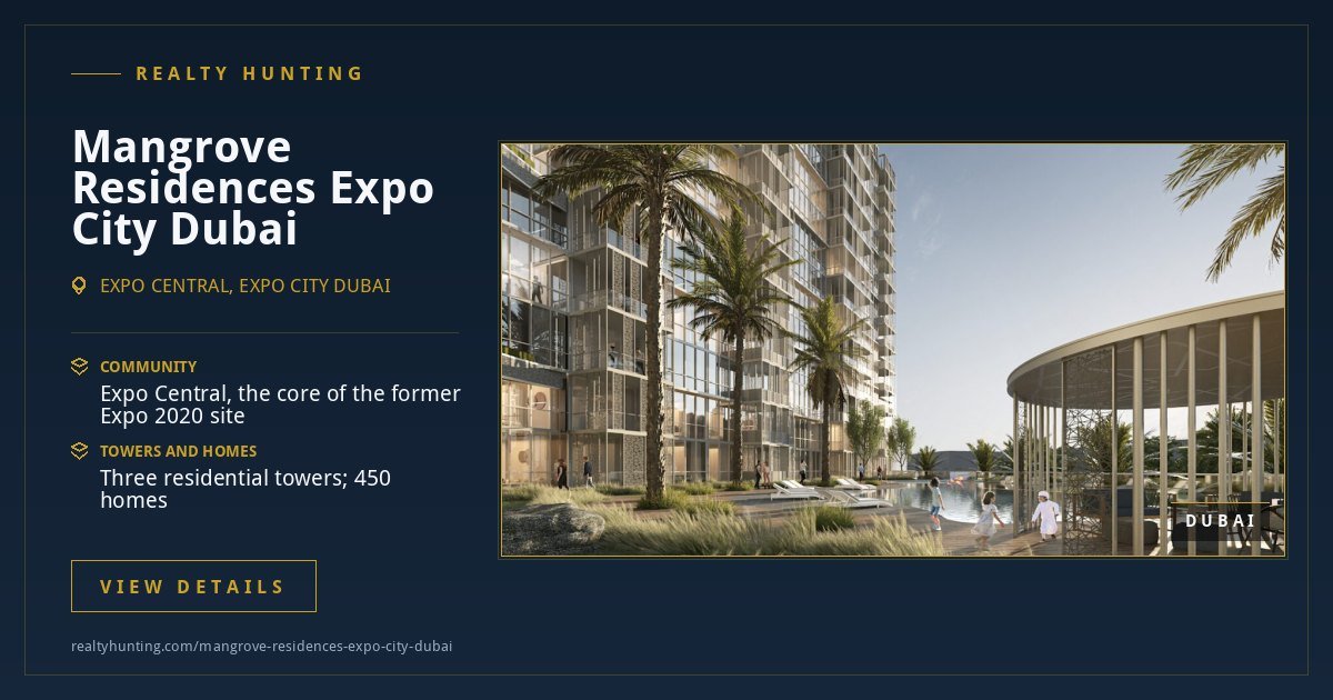 Mangrove Residences Expo City Dubai