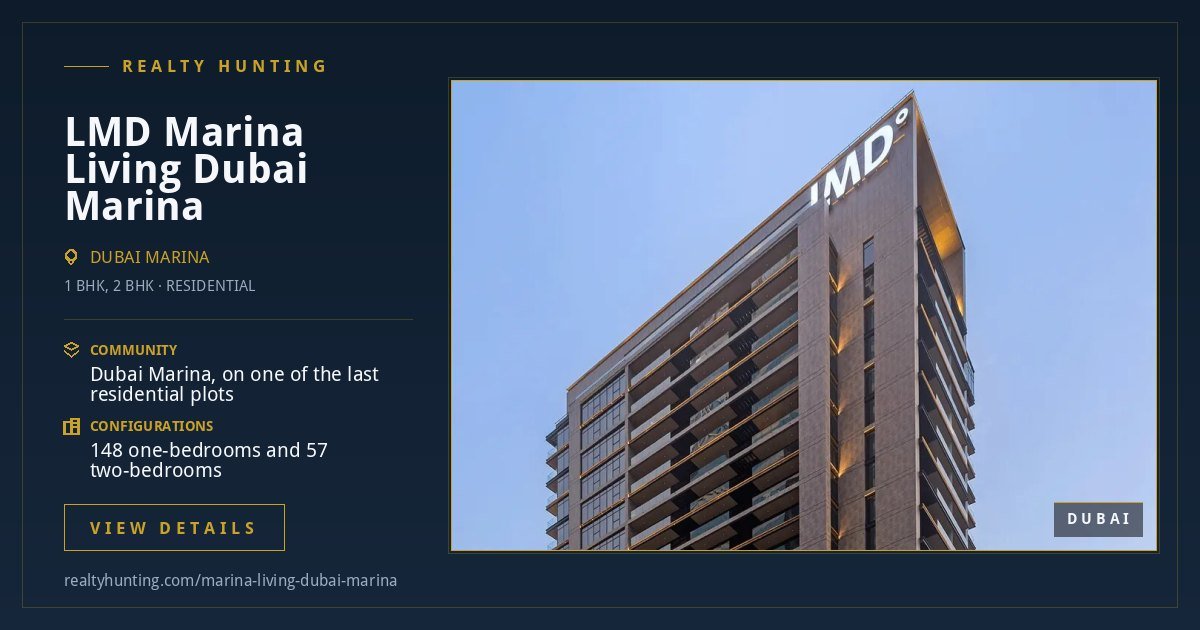 LMD Marina Living Dubai Marina Dubai