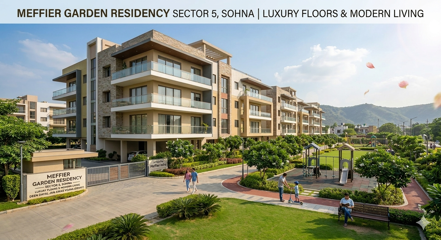 Meffier Floors Sohna | Meffier Garden Residency Floors Sector 5 Sohna