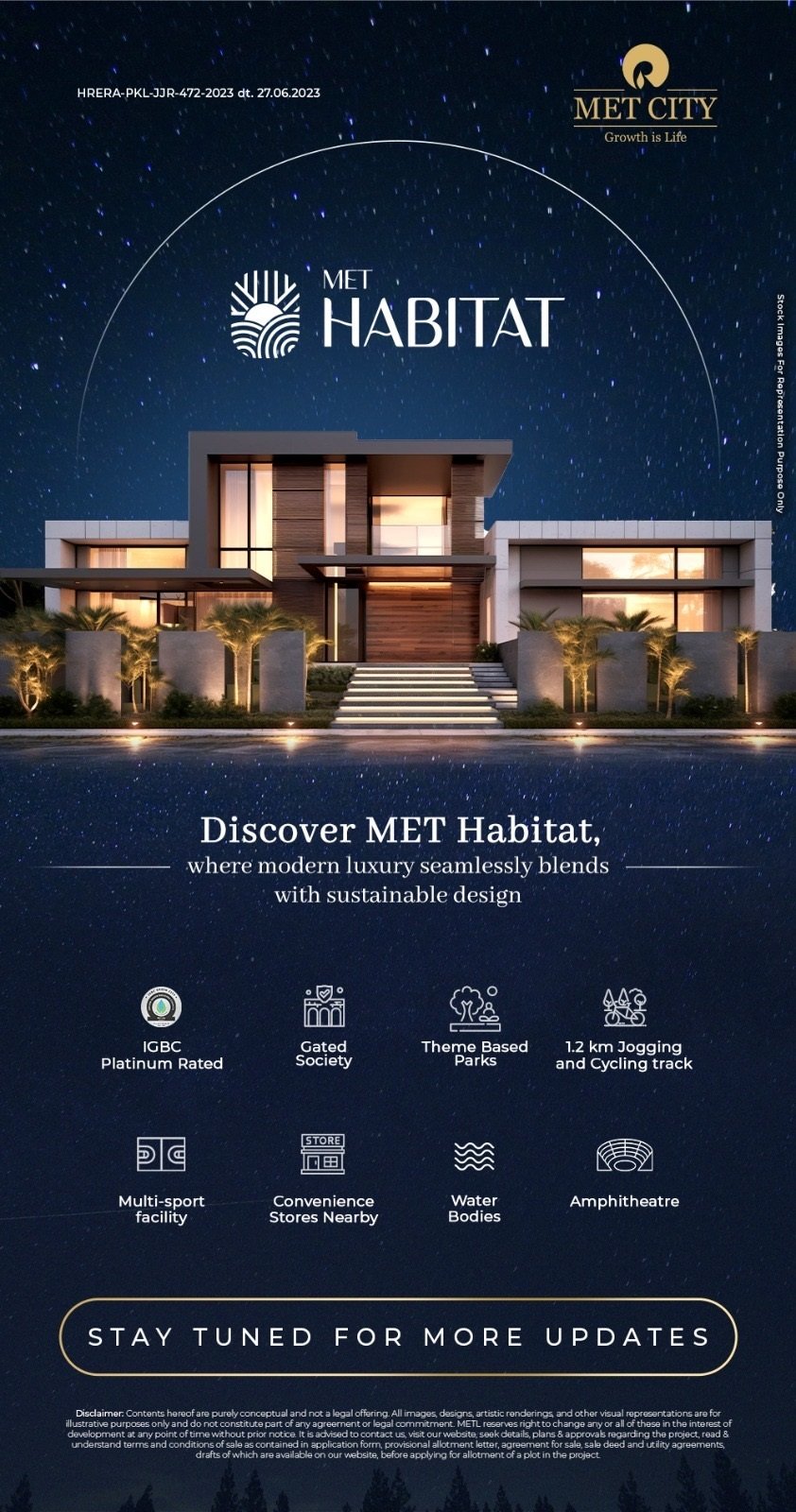 MET HABITAT JHAJJAR – Premium Villa Plots in Jhajjar by Reliance Met City — photo 1