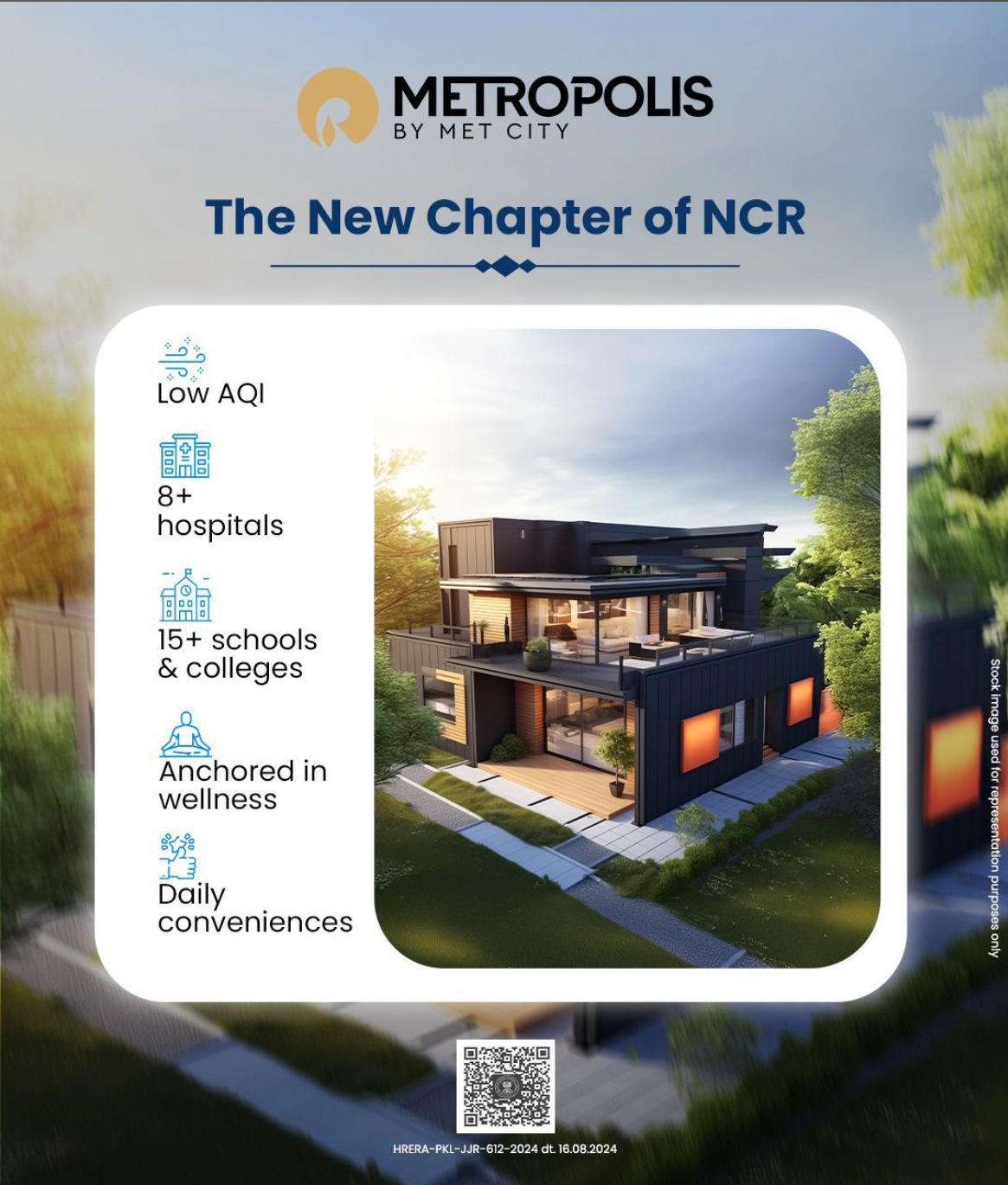METROPOLIS MET CITY JHAJJAR By Reliance Model Economic Township (MET)