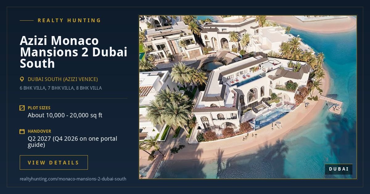 Monaco Mansions 2 Dubai South Dubai — photo 2