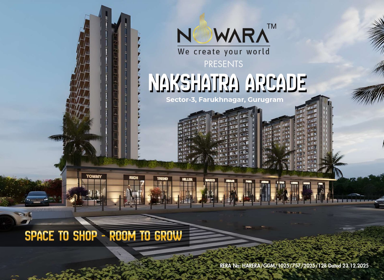 Nakshatra Arcade Commercial Shop by Nowara Sector-3 Farukhnagar Gurgaon