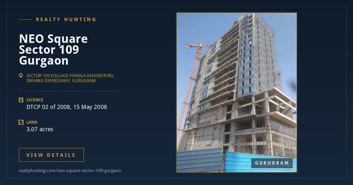 NEO Square Sector 109 Gurgaon