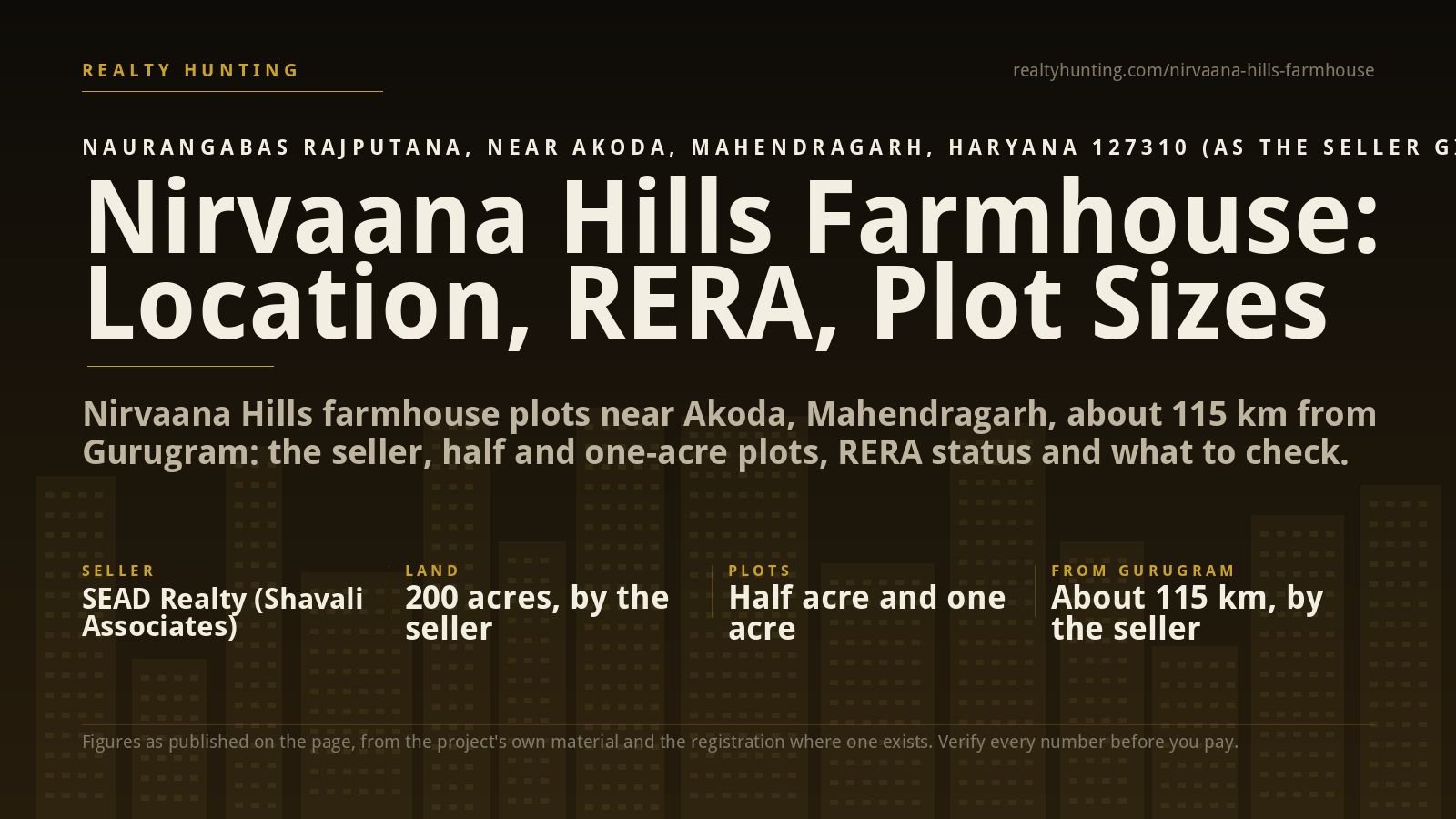 Nirvaana Hills Farmland, Near Akoda (Mahendragarh): What Is Sold and What to Check