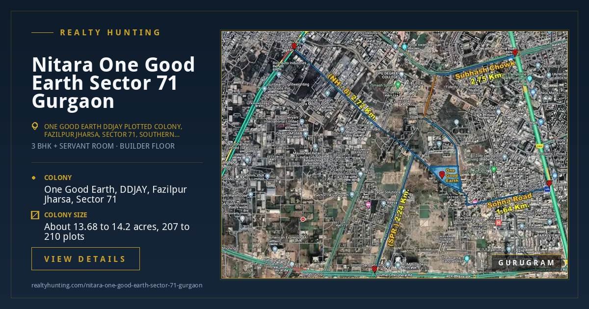 Nitara One Good Earth Sector 71 Gurgaon — photo 4