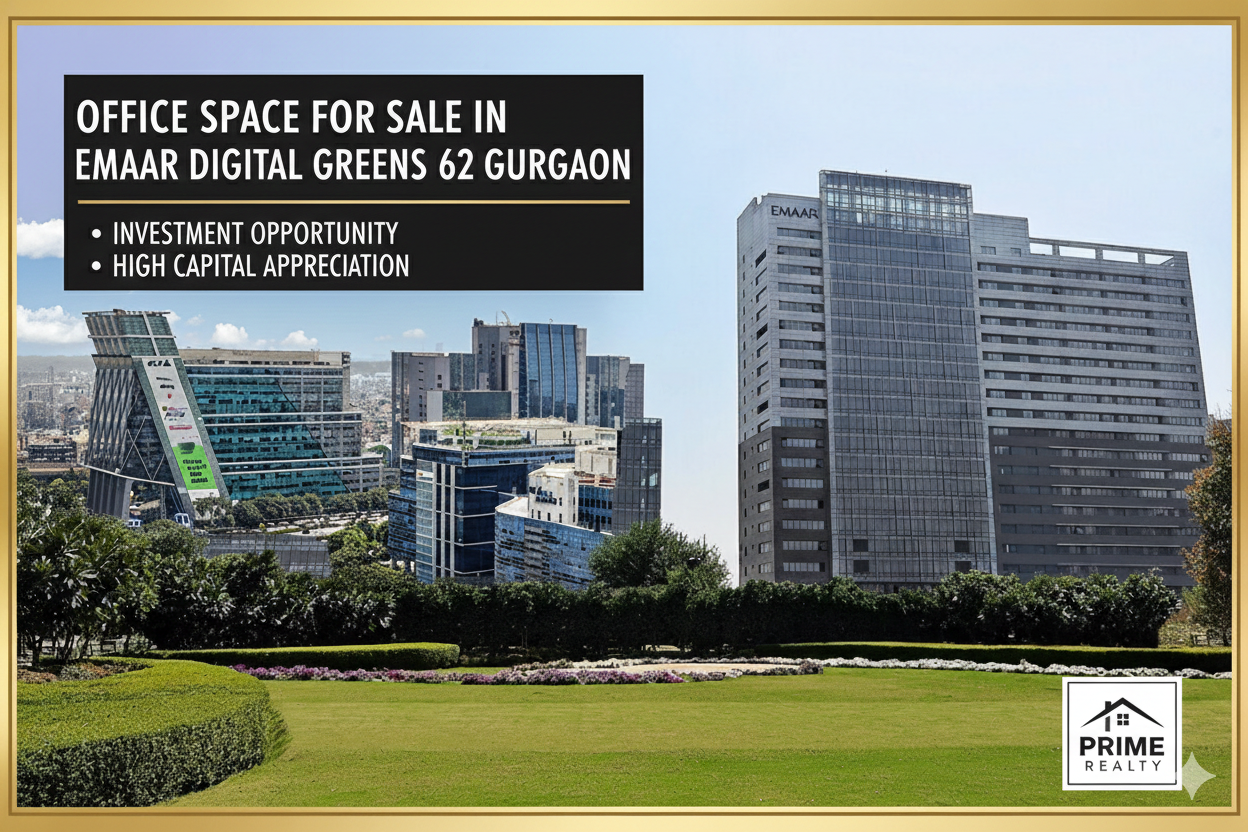 Office Space for sale in Emaar Digital Greens sector 62 Gurgaon