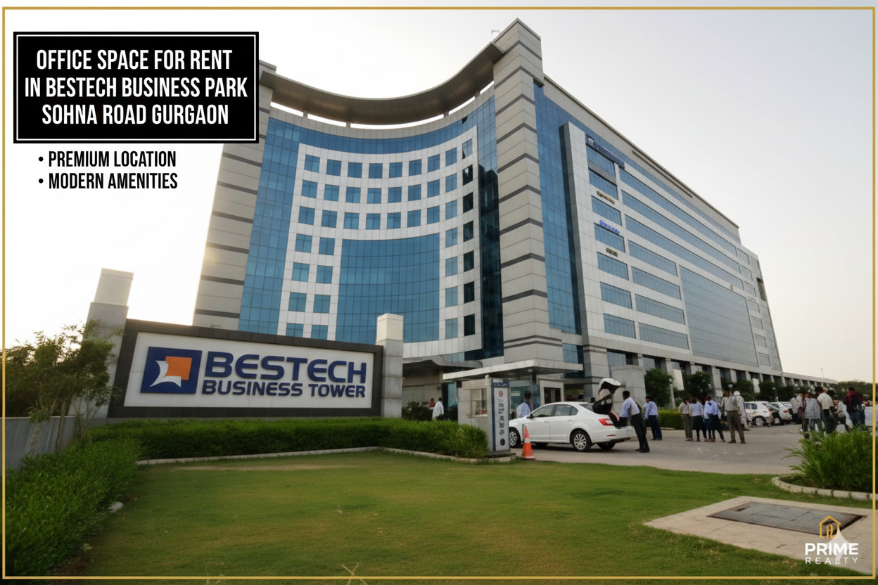 Bestech Business Tower Office for Rent, Sohna Road Gurgaon