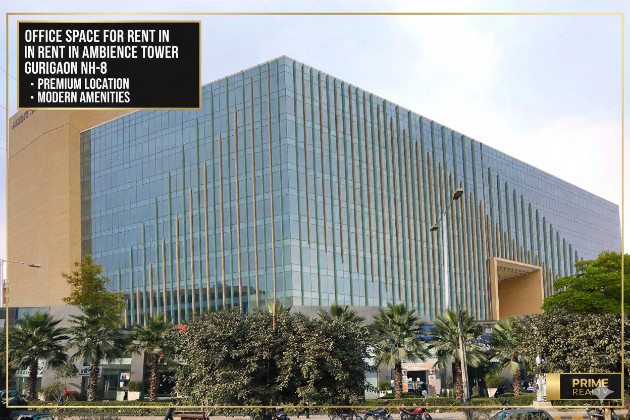 Ambience Tower Office Space for Rent, NH-8 Gurgaon