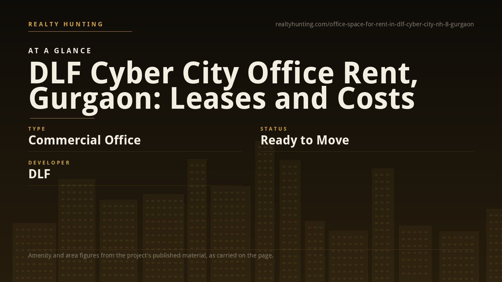 DLF Cyber City Office for Rent, NH-48 Gurgaon — photo 1
