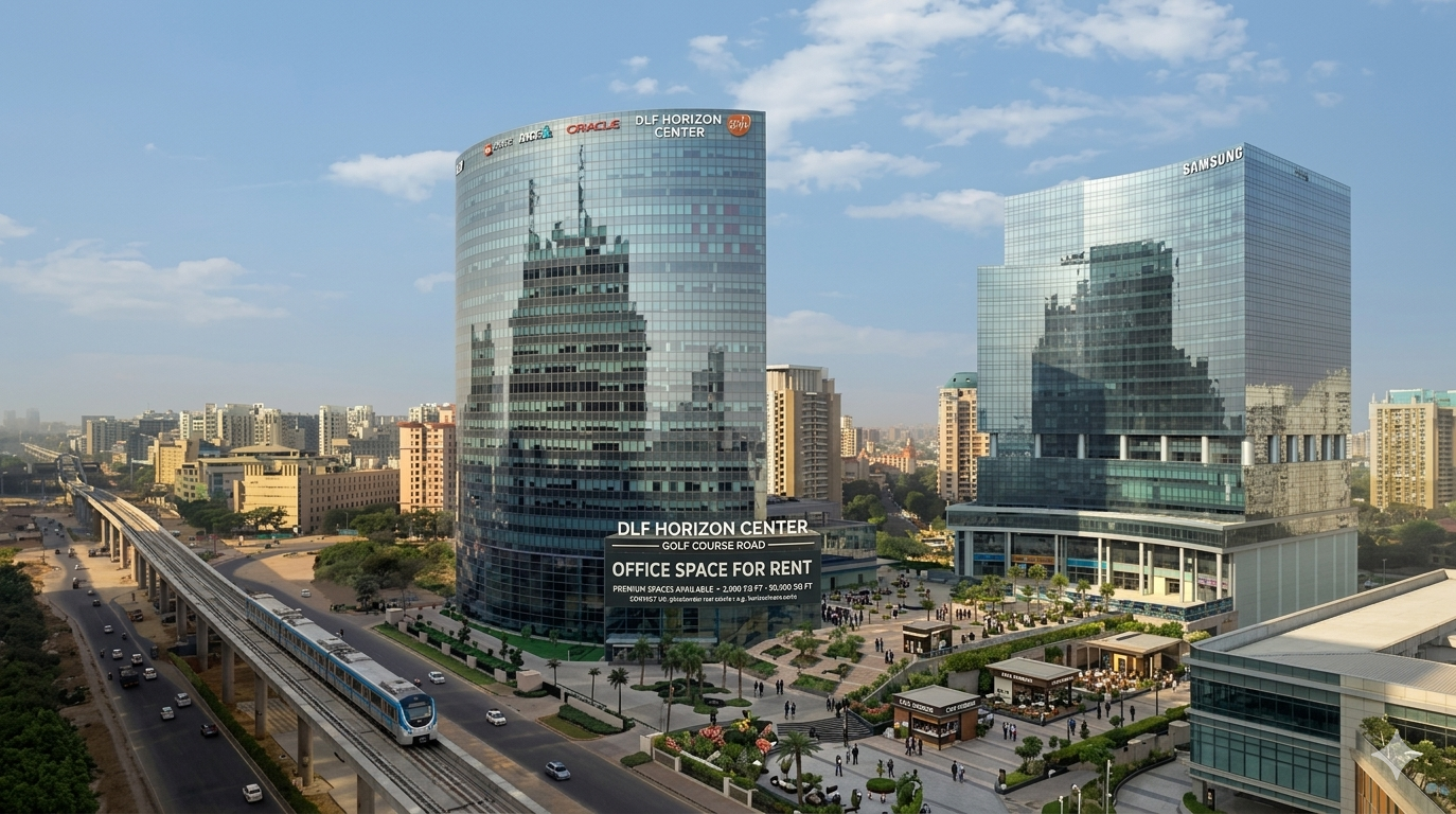 Office space for rent in DLF Horizon Center Golf Course Road Gurgaon