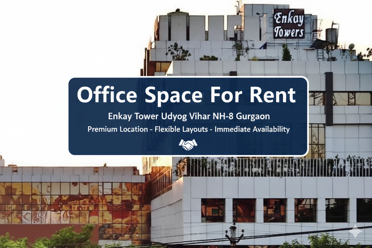 Enkay Tower Office for Rent, Udyog Vihar Gurgaon