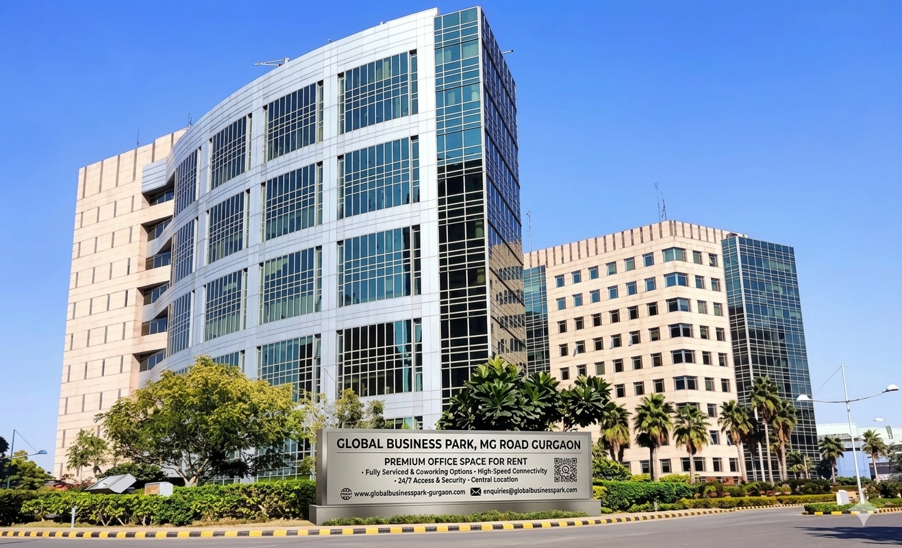 Global Business Park Office for Rent, MG Road Gurgaon