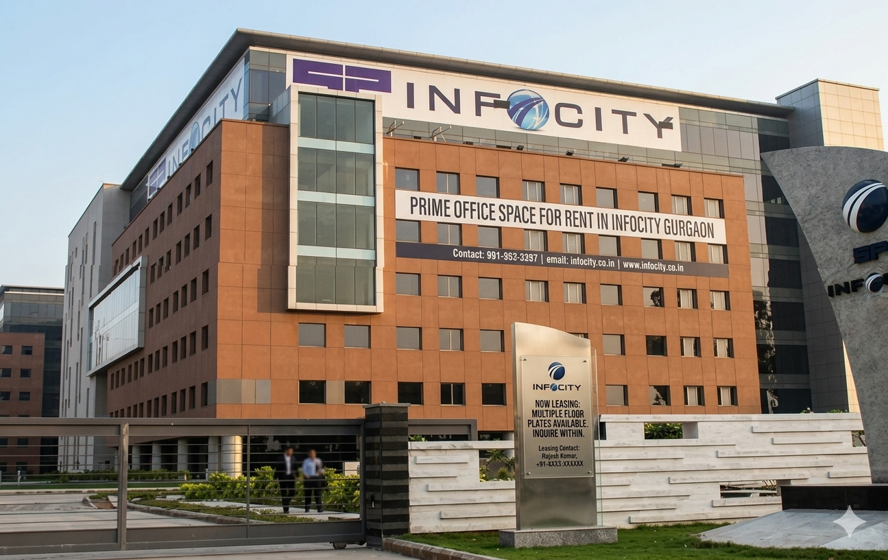 Infocity Office for Rent, Sector 33 Gurgaon