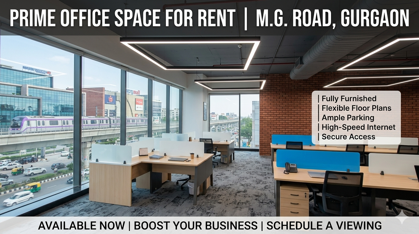 Office Space For Rent in M G Road Gurgaon