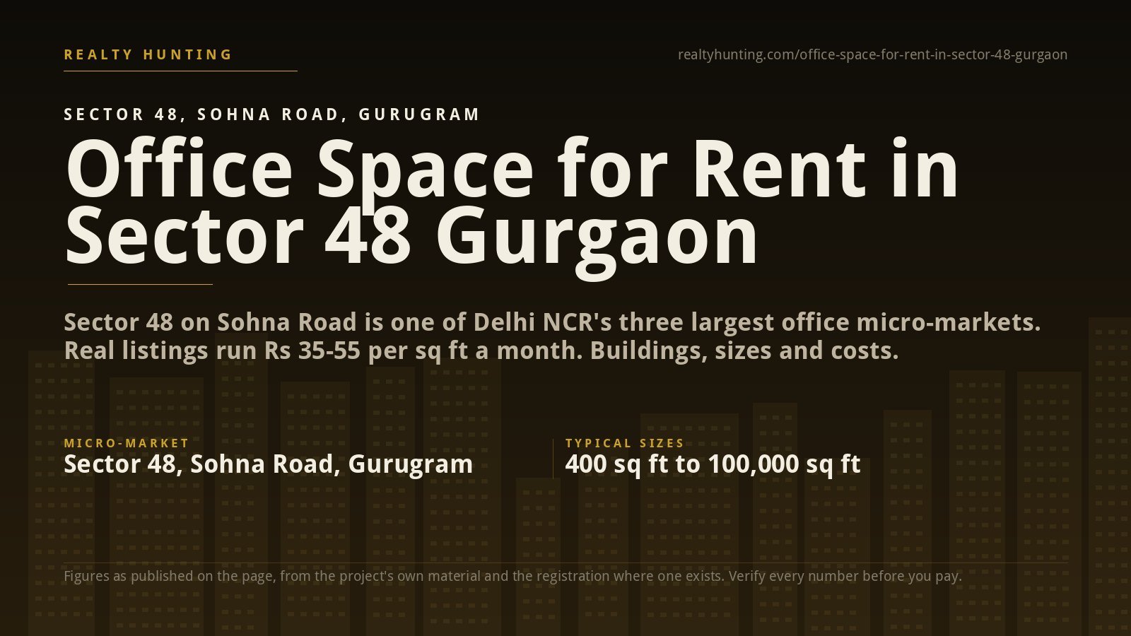 Office Space for Rent in Sector 48 Gurgaon