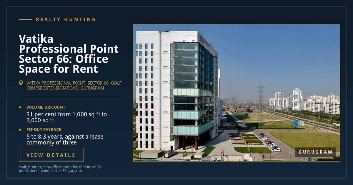 Vatika Professional Point Office for Rent, Sector 66 Gurgaon