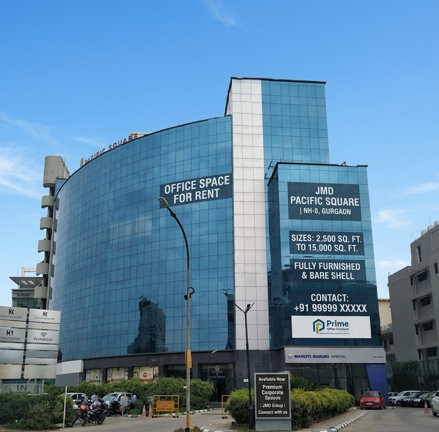 JMD Pacific Square Office for Rent, NH-8 Gurgaon