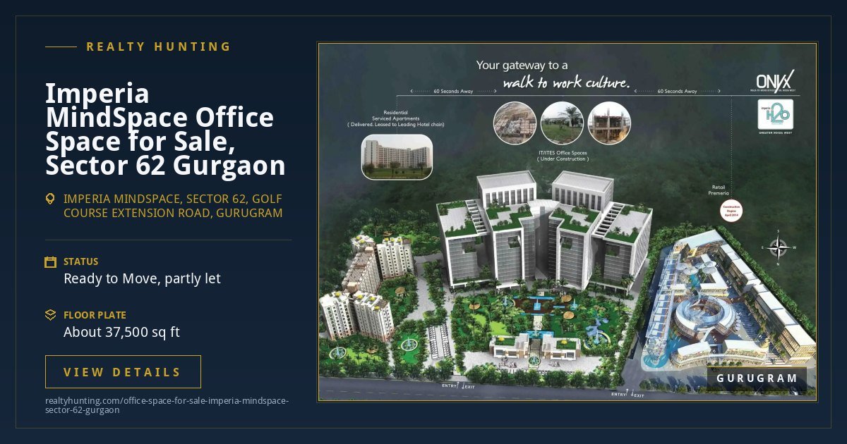 Imperia MindSpace Office for Sale, Sector 62 Gurgaon — photo 2