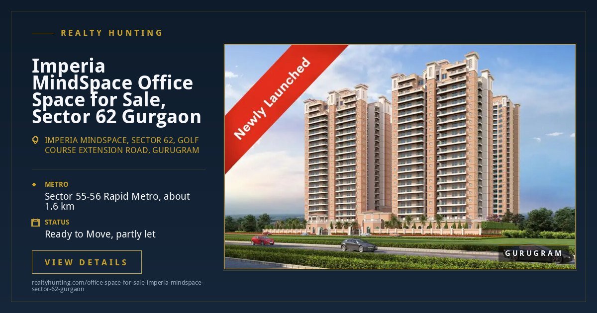 Imperia MindSpace Office for Sale, Sector 62 Gurgaon — photo 4