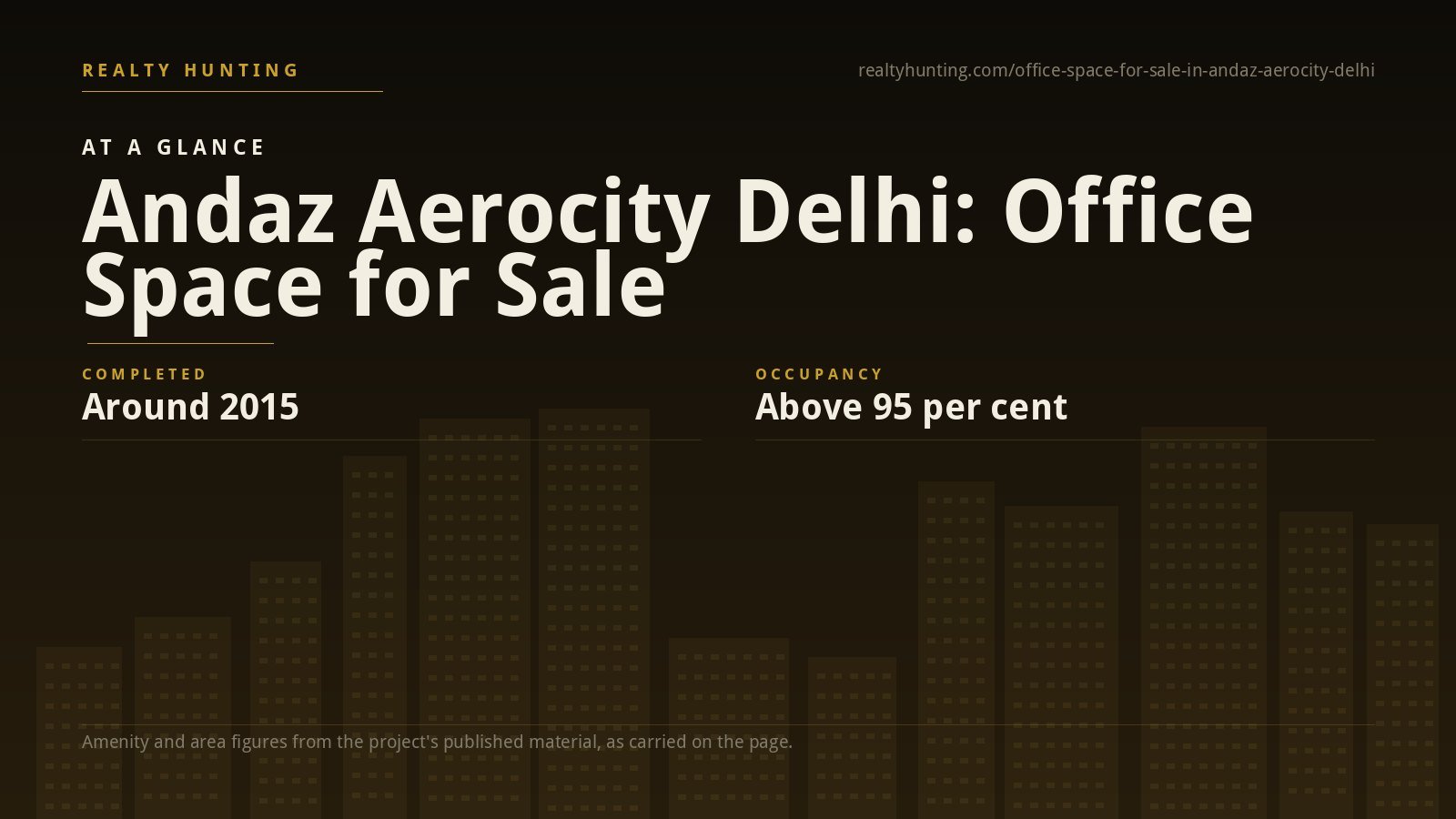 Andaz Aerocity Office for Sale, Asset Area 1 Delhi — photo 2