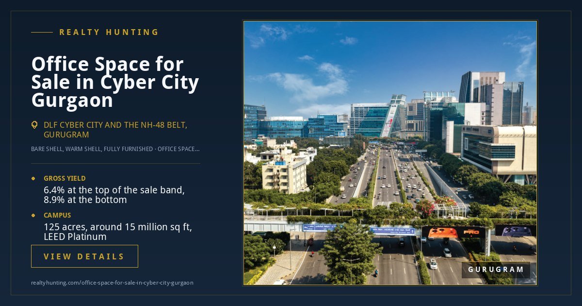 Office Space for Sale in Cyber City Gurgaon — photo 2
