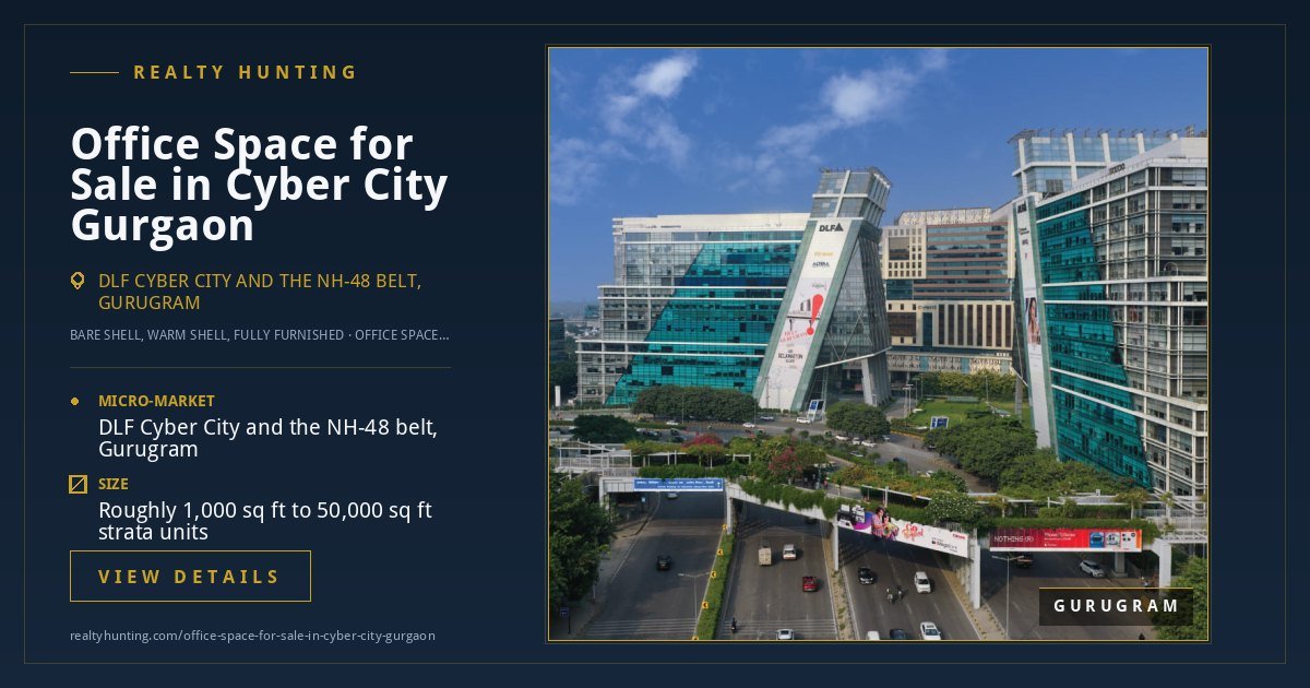 Office Space for Sale in Cyber City Gurgaon — photo 3