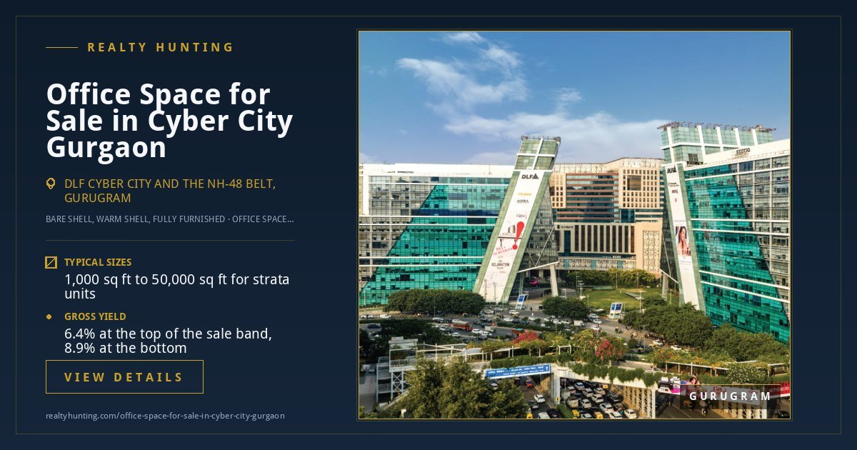 Office Space for Sale in Cyber City Gurgaon — photo 4