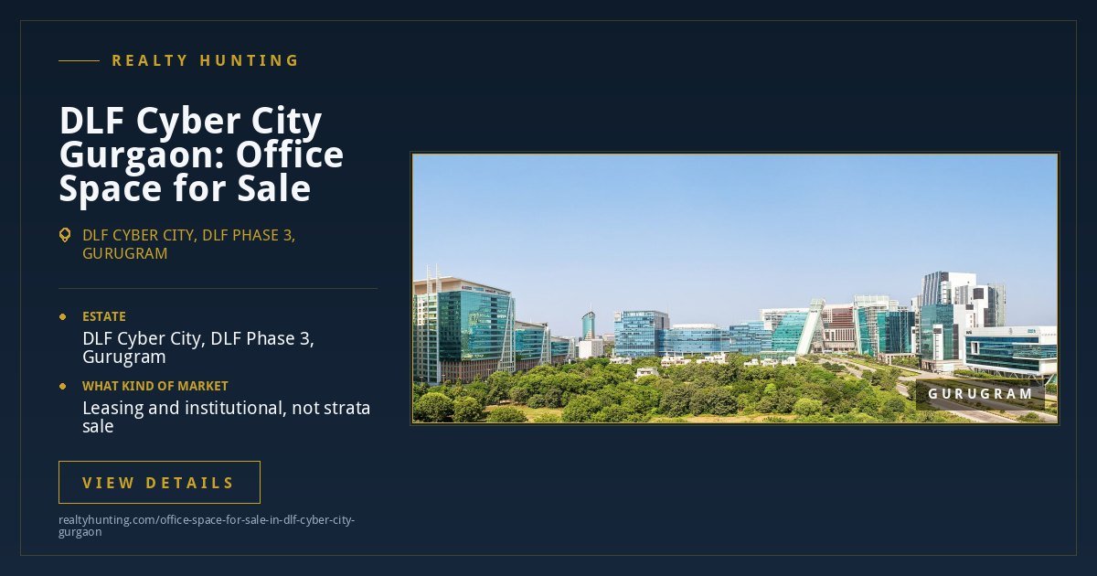 DLF Cyber City Office for Sale, Gurgaon