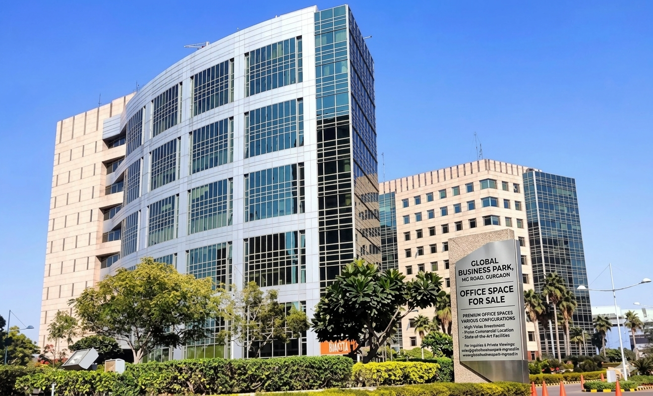 Global Business Park Office for Sale, MG Road Gurgaon