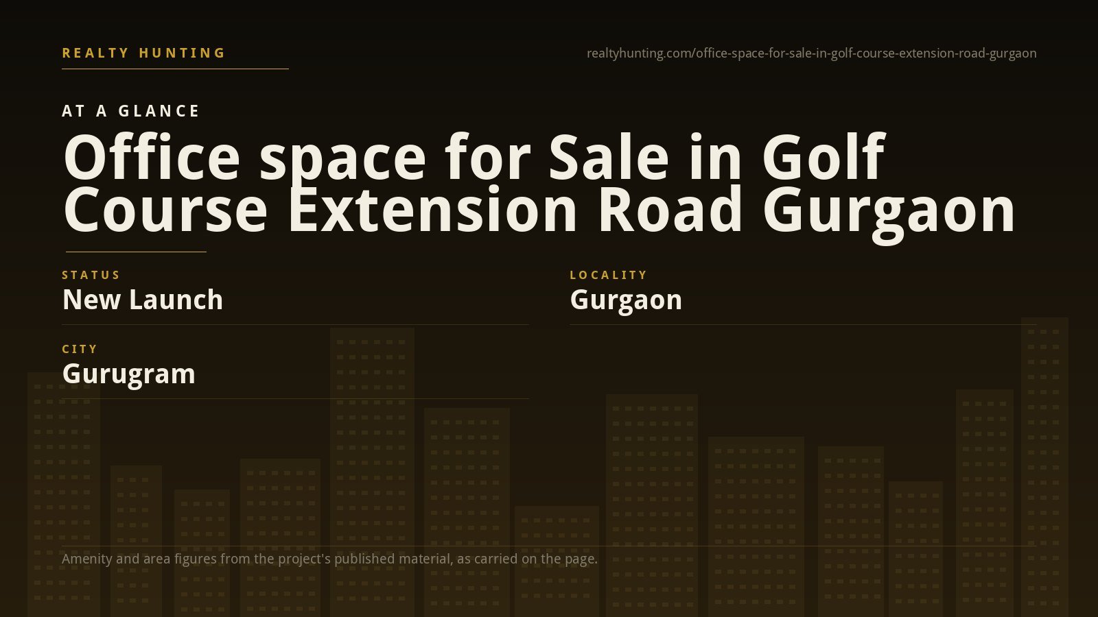 Office space for Sale in Golf Course Extension Road Gurgaon — photo 2